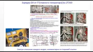 Тепловозы 2ТЭ10. 2.2.2.  Запуск дизеля от ГГ  работающей секц. на  2ТЭ10У с дизелем 10Д100 часть 2.