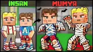 EFEKAN AND ALPEREN BECAME MUMMIES! 😱 -Minecraft