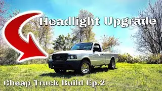 Nilight Headlight Assembly And LED Bulb Install Ford Ranger