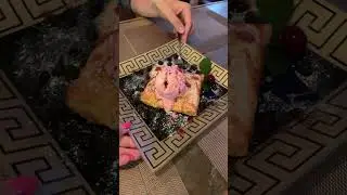Пеновани с вишней и мороженым