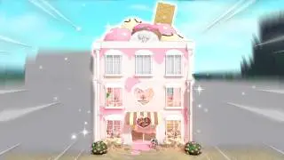 BUILDING AN ICE CREAM STORE IN BLOXBURG