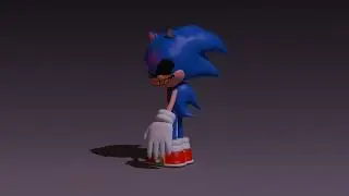 Sonic.exe 3D Model Animation Test