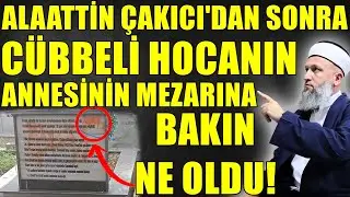 CÜBBELİ HOCA ALAATTİN ÇAKICI'NIN ELİNİ NEDEN ÖPTÜ! ANNESİNİN KABRİNE KİM BUNU YAPTI! Hüseyin ÇEVİK