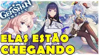 GANYU VOLTARÁ? KOKOMI E RAIDEN SHOGUN NO ANÚNCIO DA 2.1  - GENSHIN IMPACT