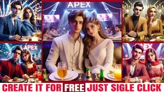 How to create 3D AI Trending Couple Images using Microsoft Bing 2024 | Bing Image Creator |