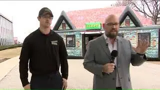 Inflatable Irish Pub comes to the WGN Morning News