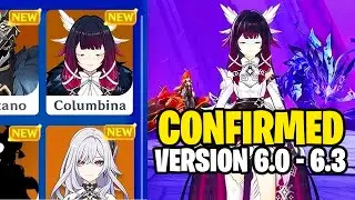 COLUMBINA Is Officially Coming In Genshin Impact 6.3 as a Hydro 5 star!