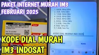 KODE DIAL IM3 2025 | PAKET INTERNET MURAH IM3 INDOSAT