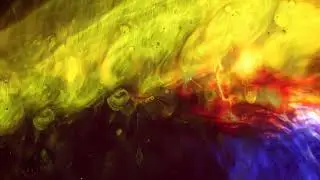 yellow red blue liquid 4k live wallpaper