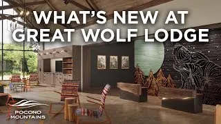 Tour the Expansion at Great Wolf Lodge in the Poconos