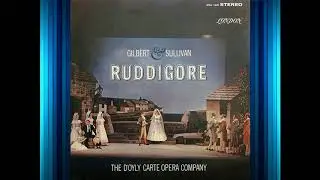 RUDDIGORE (ACT 1, Re recorded)--D'Oyly Carte (1962)--G&S; VINYL