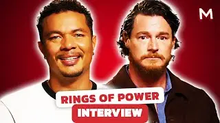 Rings of Power Stars Ismael Cruz Cordova & Benjamin Walker Get Real on Season 2 | Interview