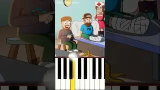 Meeting Timeout In Hospital With MrBeast and Dude Perfect @TheToonTubers   [Piano Cover]