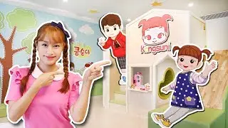 基尼訪問kongsuni家！在bloomvista裡面的kongsuni房間開心的玩玩具-基尼