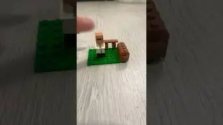 Лего підставка Майнкрафт 