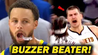 JOKIC for the WIN, Buzzer Beater iniwang gulat sa nangyari si Steph Curry!