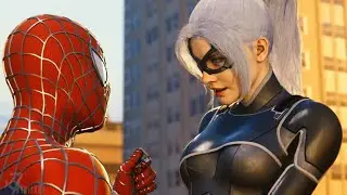 Spider-Man PS4 -Raimi Suit-Black Cat Returns to Save Spider-Man and Call it even
