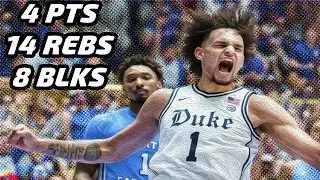 Dereck Lively II vs UNC 2.4.23 | 4 pts (2-3 FG, 0-1 3pt), 14 Reb, 2 Ast, 8 Blk, 1 TO