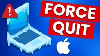 How To Force Quit/Close Frozen Apps on Mac (FAST & EASY) - Macbook Tips