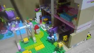 Лего Френдс (Lego Friends) обзор сада Оливии (мультик).