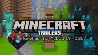 MCPE aesthetic TexturePack 1.19 - 1.20 Trailers texture pack