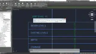 Creating Design Profiles in Civil3D