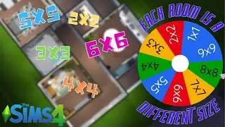 Every room is a different size! | SIMS 4