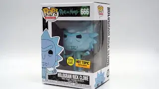 Rick and Morty - Hologram Rick Clone Glow in The Dark - Hot Topic