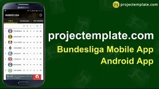 Bundesliga Android Apps Source Code