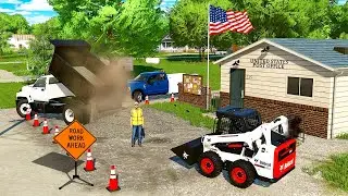 Resurfacing Post Office Parking Lot | Public Works
