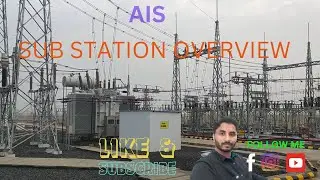 High Voltage AIS Substation Overview. #electrical #powergrid #powerlines #viral#trending #subscribe.