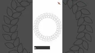 Create flower shape using transform #shorts