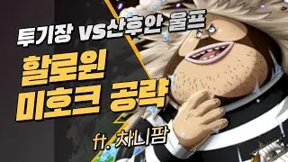 원트크] 투기장 vs산후안울프~! 할로윈 미호크 공략~! (원피스 트레저 크루즈, vsサンファン・ウルフ攻略)