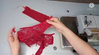 Another beautiful tulip panty, this one is a wonderful thong.