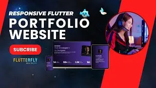Building a Responsive Portfolio Website with Flutter | Part 3 | 2024 
