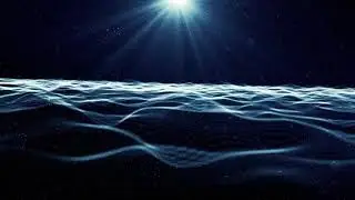Loop Video | Abstract Particles Wave Background Video