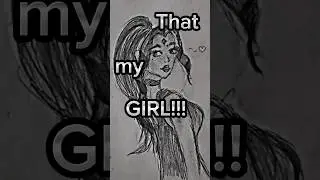 у подруги я тоже рисую👏✨||песня:That my girl!