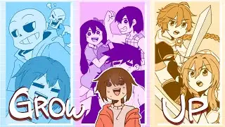 Grow Up Meme (FT.Undertale,Omori,and Genshin Impact Fandoms)