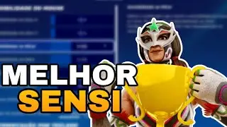 A MELHOR SENSIBILIDADE PARA USAR NO FORTNITE! - 2024