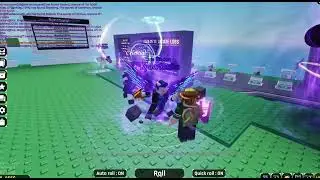 spinning at sol rng, getting vip and quick roll, with a lucky aura we gotten