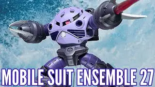やっぱズゴックでしょ‼︎ ガンダム モビルスーツアンサンブル27 ズゴック 小改修！