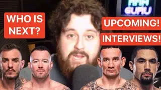 THE MMA GURU TEASES & REVEALS UPCOMING UFC FIGHTER INTERVIEWS? (HOLLOWAY, WHITTAKER & MORE)
