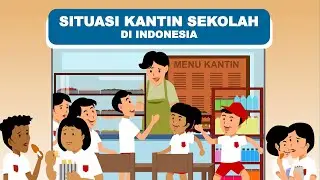 Situasi Kantin Sekolah di Indonesia