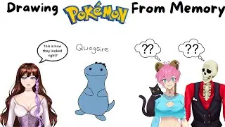 【Drawpile】Drawing Pokemon From Memory