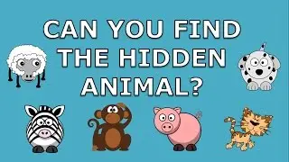 SOLVE THIS IN 15s IF YOU ARE A GENIUS! | Can you find the hidden Animal? | Kwik Quiz | Klickers.in