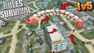 Hartzy vs Fireteam *Bitter lake 3 Story* (Rules of Survival 