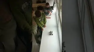 Запуск машинки с тепловым двигателем