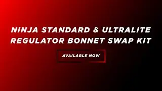 Ninja Paintball Standard & Ultralite Regulator Bonnet Swap Kit Installation
