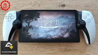 PlayStation Portal Horizon Zero Dawn via Cloud Streaming Gameplay