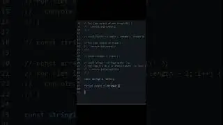 String Looping in JavaScript using 'for...of'"